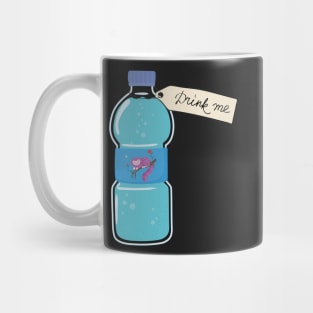 Drink me Water Bottle Alice in wonderland Cheshire cat Mug